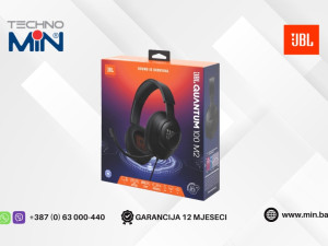 JBL Quantum 100M2 Black JBLQ100M2BLK Gaming slušalice, Crna