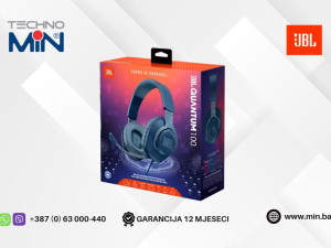 JBL Quantum 100 Blue JBLQ100BLU Gaming slušalice, Plava