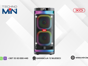 XO F58 Bluetooth karaoke zvučnik RGB 40W + Bežični mikrofon