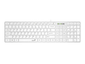 Tastatura Genius Slimstar 126 USB bijela (15323)