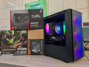 Gaming racunar R7 5700X, RX 9060XT 16GB