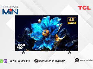 Televizor TCL 43P7K (2025) 43" 4K UHD QLED D