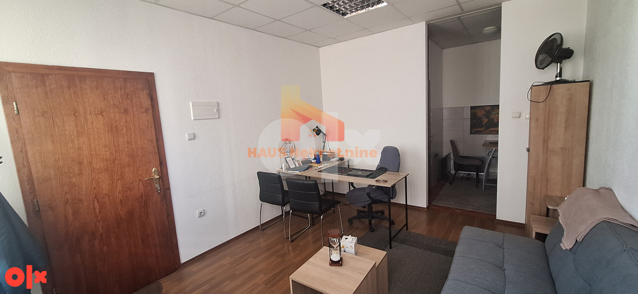 POSLOVNI PROSTOR 21m2, NOVA VAROŠ, NAMJEŠTENA KANCELARIJA - NAJAM