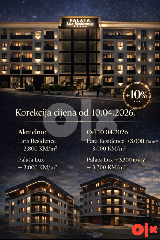 Stanovi novogradnja Derventa 7