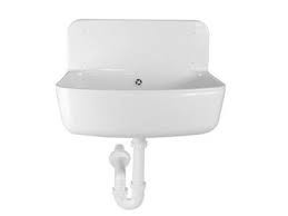 Vanjski lavabo sa sifonom bijeli Styron