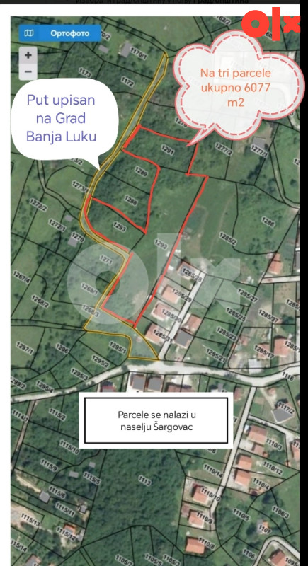 ZEMLJIŠTE ŠARGOVAC BANJA LUKA