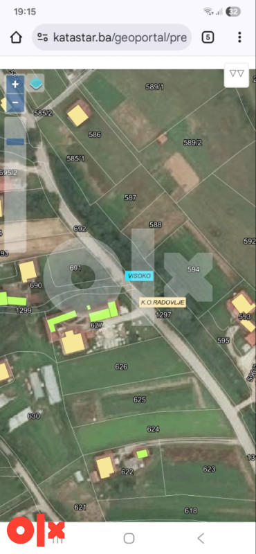 Zemljište Visoko