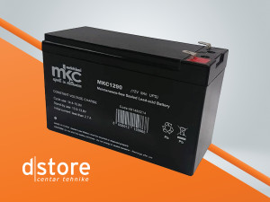 MKC Baterija akumulatorska, 12V / 9Ah,MKC1290H dstore