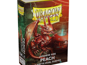 Dragon Shield Japanese - Peach Dual Matte (60x)