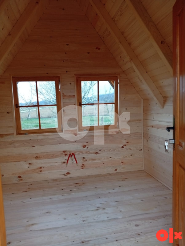Drveni bungalov Vikendica Mini A Frame 3