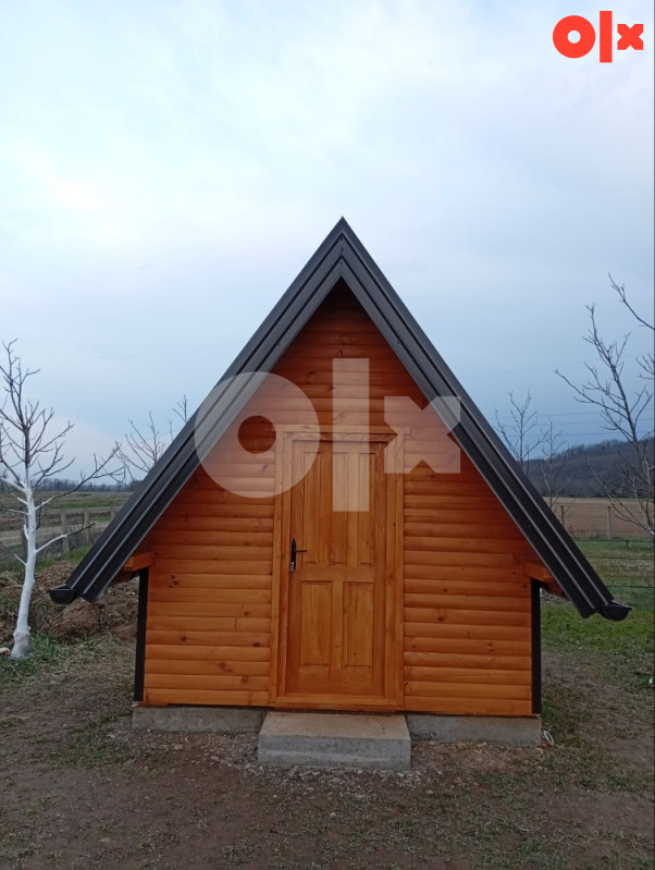 Drveni bungalov Vikendica Mini A Frame 2