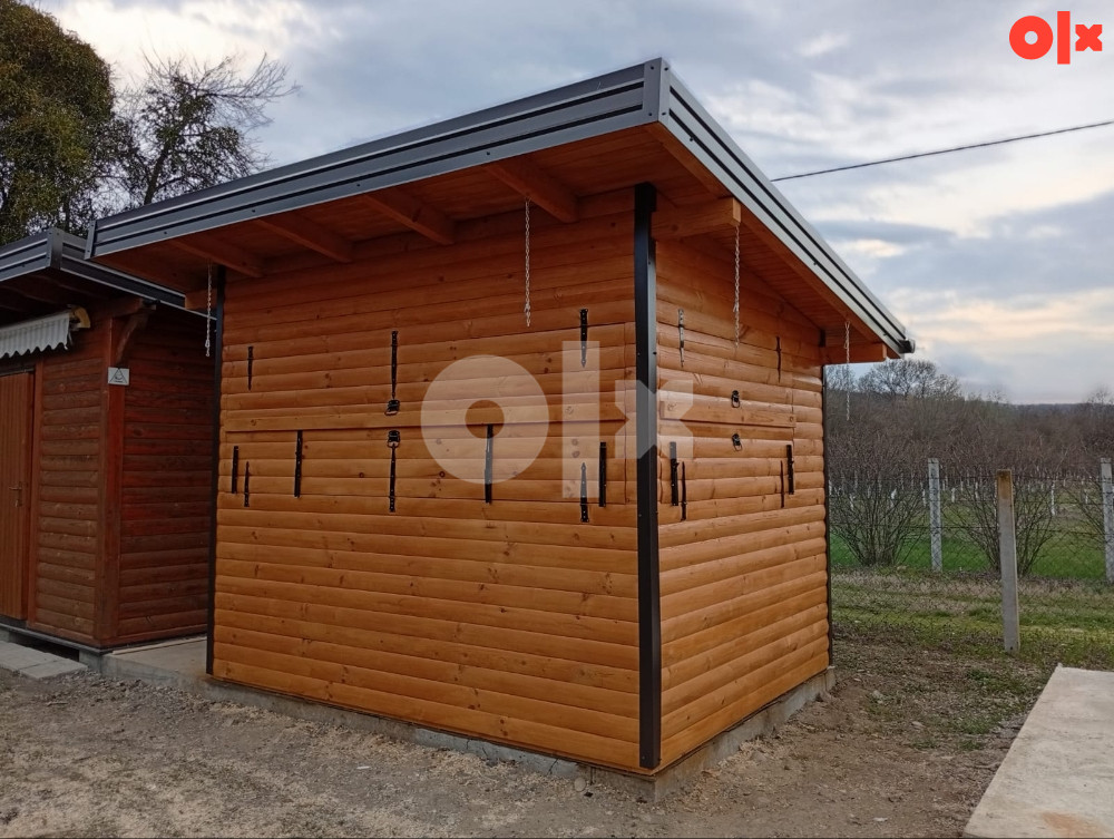Drveni kiosk Advent Štand Prodajno mjesto 3