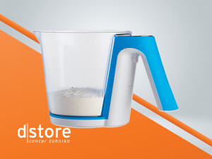 Floria Vaga kuhinjska sa posudom, do 2 kg., plav dstore