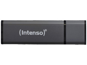 Intenso USB Flash drive 64GB Hi-Speed USB 2.0, ALU Line -...