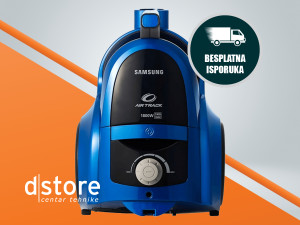 Samsung Usisavač sa posudom 1800 W,VCC4550V36/BO dstore