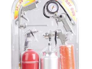 SET ZA KOMPRESOR 5u1 + MANOMETAR + CRIJEVO / PIŠTOLJI ZA ZRAK