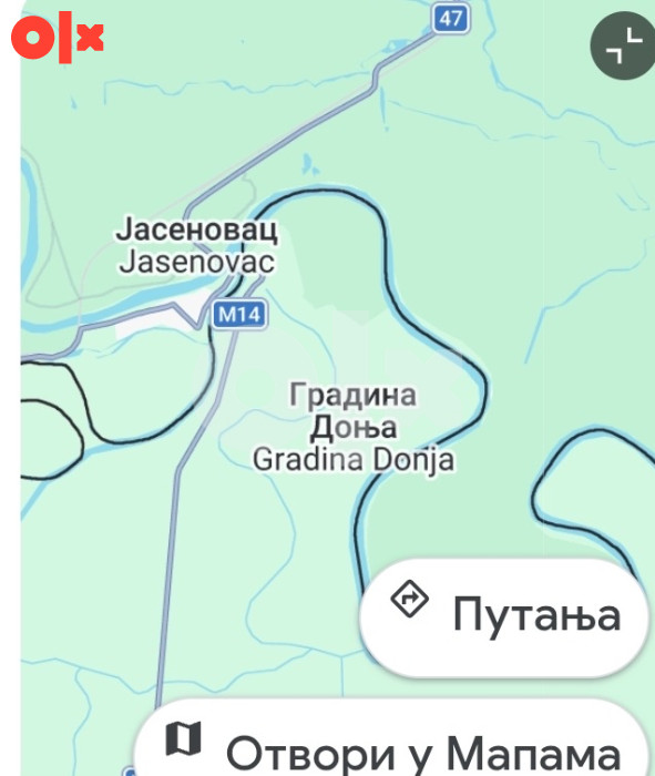 Zemljište Kozarska Dubica, Donja Gradina kod prelaza 2