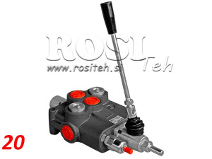 HIDRAULIČNI VENTIL-RAZVODNIK ZA CJEPAČ 120LIT -2brzine