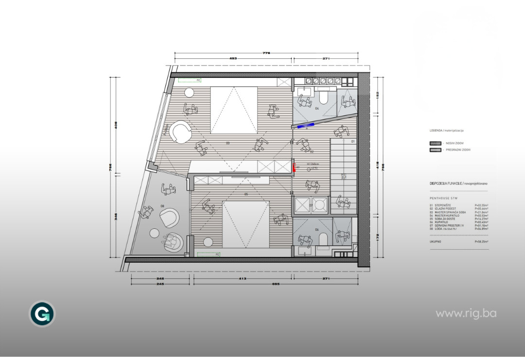 PENTHOUSE / SARAJEVO TOWER / PRODAJA 2