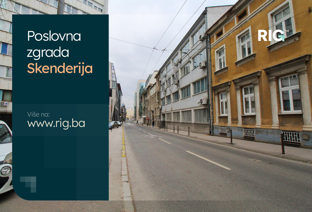 POSLOVNA ZGRADA / Skenderija, Centar / NAJAM