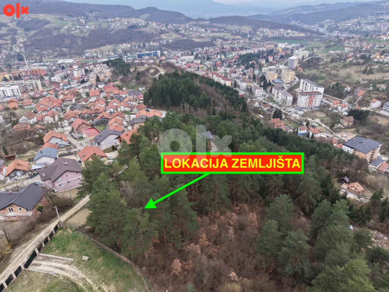 Prodaje se zemljište u Vogošći: Blagovac 3