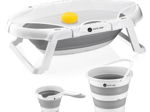 Sklopiva kada kadica za bebe bebu bokal kanta mreža