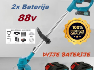 AKU TRIMER ZA TRAVU MAKITA 98V sa 7 nastavaka