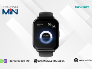HiFuture Zone2 Pametni sat 1.96" IPS, Wireless Calling, Black