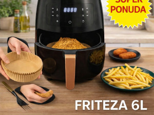 Friteza Na Vruc 6L Vazduh Zrak 2400W Vruci 6l Air Fryer