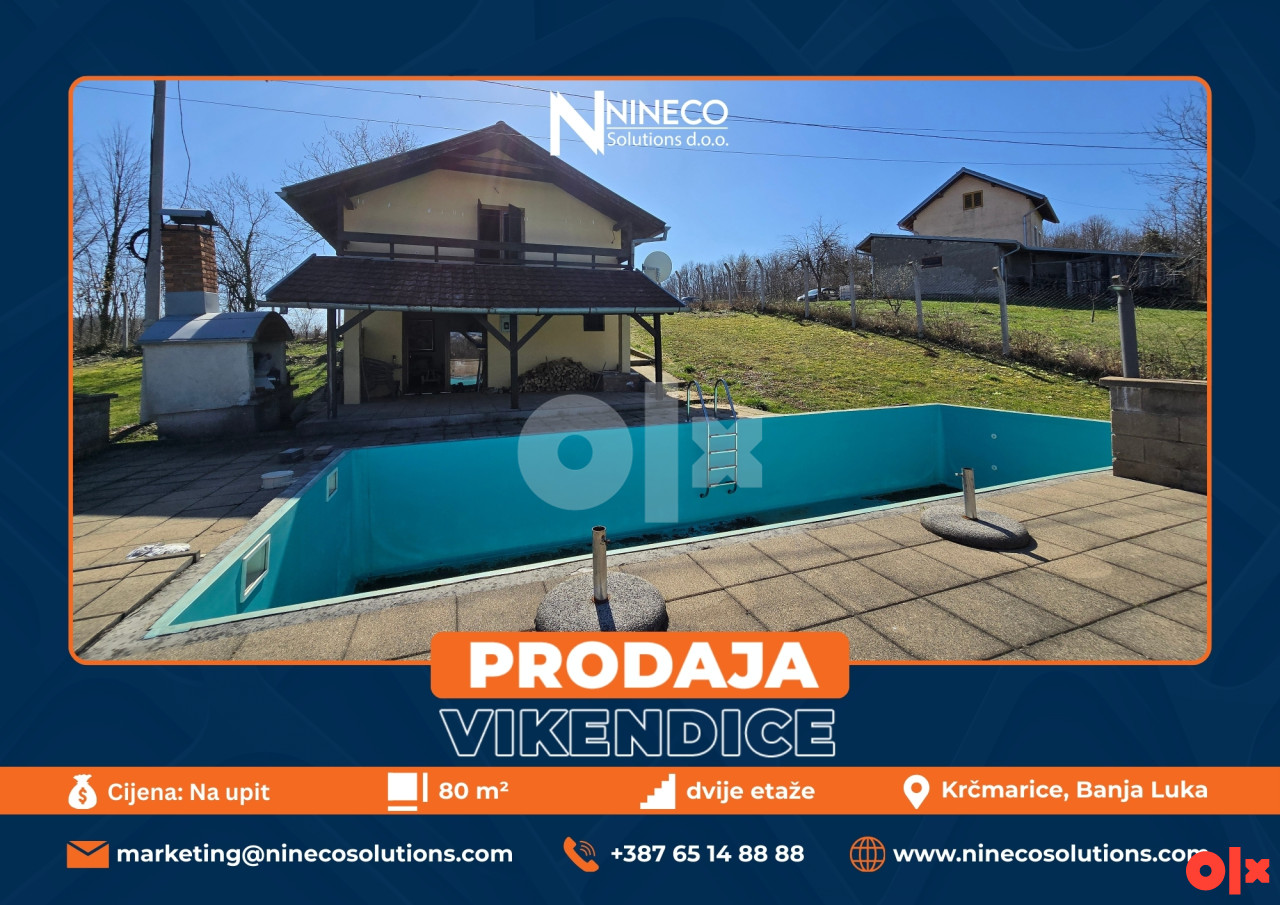 VIKENDICA - BOŠKOVIĆI - LAKTAŠI - 80 m2