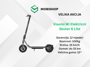 Xiaomi Mi Elektricni Skuter 6 Lite