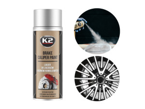 K2 TEMPERATURNI SPREJ SREBRENI 400ML |L346SR|