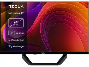 TESLA tv 24E655BHS Google TV Crni