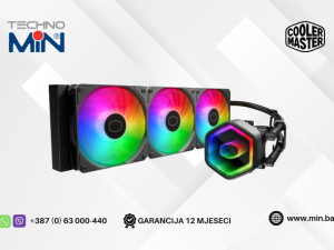 Cooler Master MasterLiquid 360 Core II Black ARGB AIO hlađenje