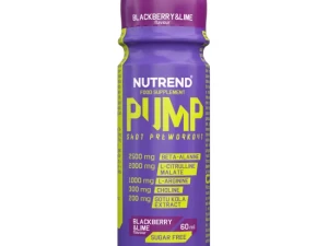 Nutrend Pump Shot - pre-workout bez kofeina za snagu i energij...