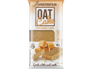 Proteini.si zobena čokoladica Oat Cake - Toffee Karamela 60g