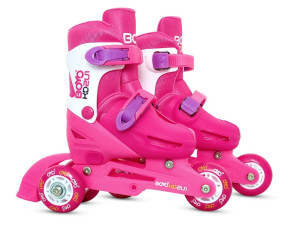 Roleri role za djevojčice podesivi 27-30 ROZE NOVO