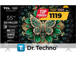 TCL Televizor 55C61K 4K QD-MiniLED 55" TCL