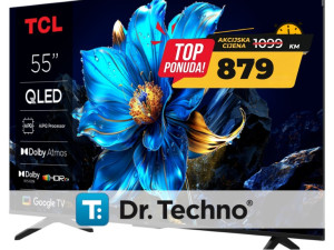 TCL Televizor 55P8K 4K QLED 144Hz Google TV - Onkyo 2.1