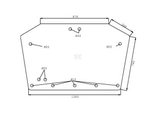 STAKLO ZADNJE SAME ANTARES TITAN HURLIMANN XT LAMBORGHINI FORMULA