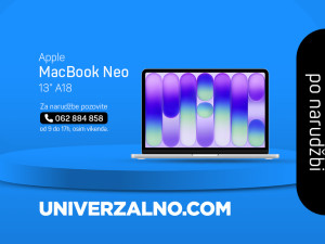 Apple MacBook Neo 13 A18 8/256GB - Po narudžbi