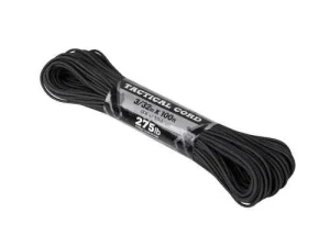 HELIKON TEX 275 TACTICAL CORD 100FT- CRNI