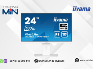 Monitor IIYAMA XUB2497HSN-W2 23.8" IPS, Full HD, 100Hz