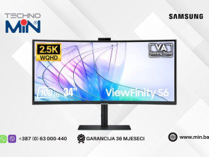 Samsung ViewFinity S65VC LS34C652VAUXEN 34"  VA, WQHD, 100Hz