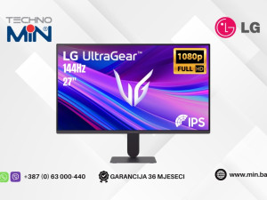 Gaming Monitor LG UltraGear 27G411A-B 27" IPS, FHD, 144Hz O/C