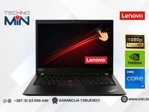 Lenovo ThinkPad T14 14" Touch, i7-10610U 24 RAM 512 SSD MX330 2GB