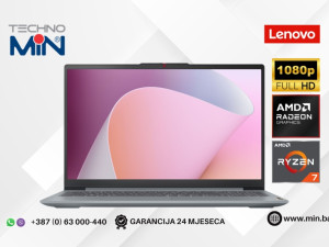 Lenovo IdeaPad Slim 3 - 15.6" Ryzen 7 5825U, 16GB RAM, 512GB SSD