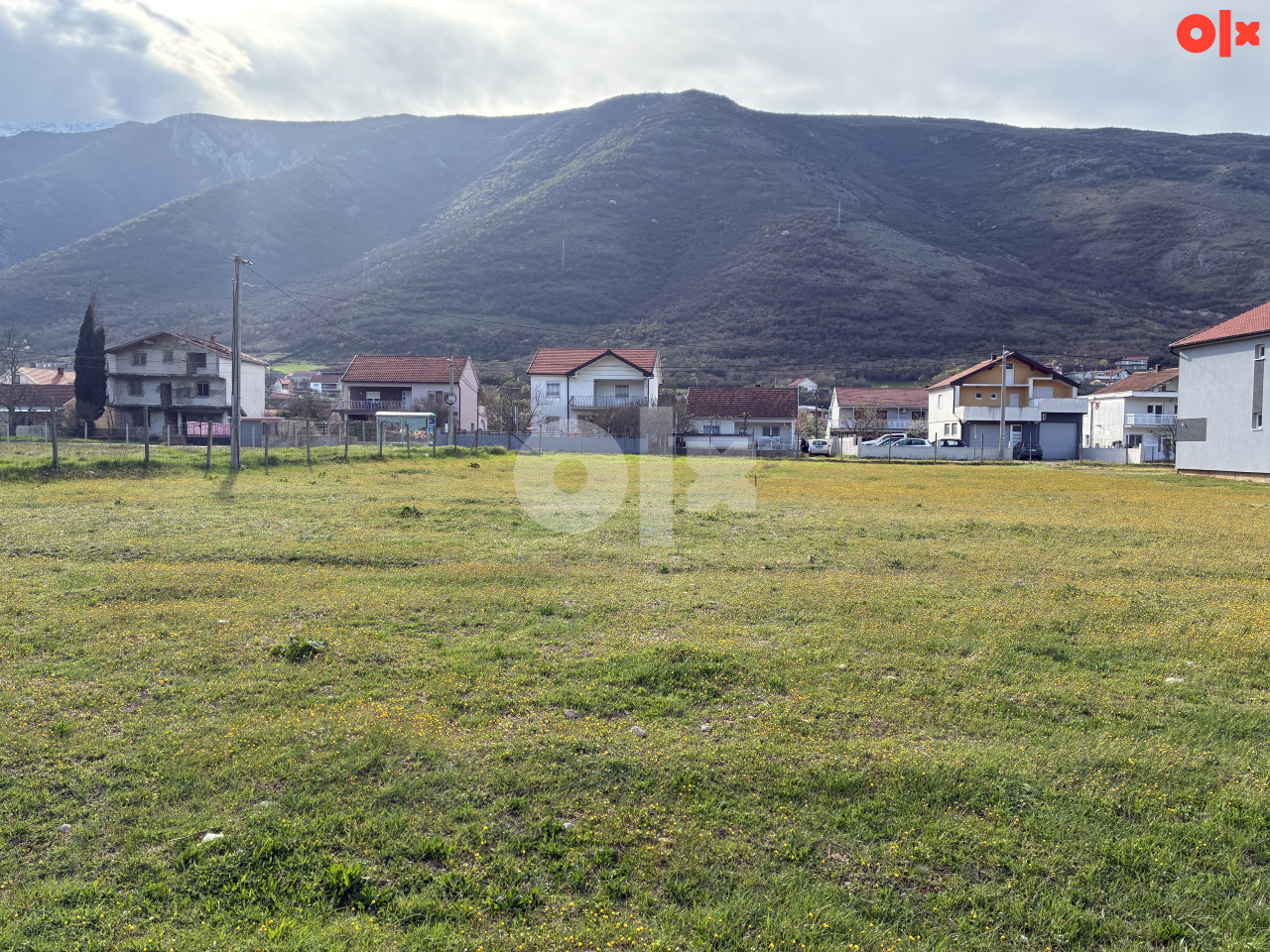 Građevinsko zemljište Mostar ,Vrapčići, priključci, asfalt