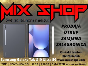 GALAXY TAB S10 ULTRA 5G 14.6" 256GB +S-PEN Garancija SM-X926B Lte