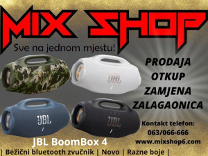JBL BOOMBOX 4 Bežični Zvučnik 210W GARANCIJA Prenosivi PartyBox